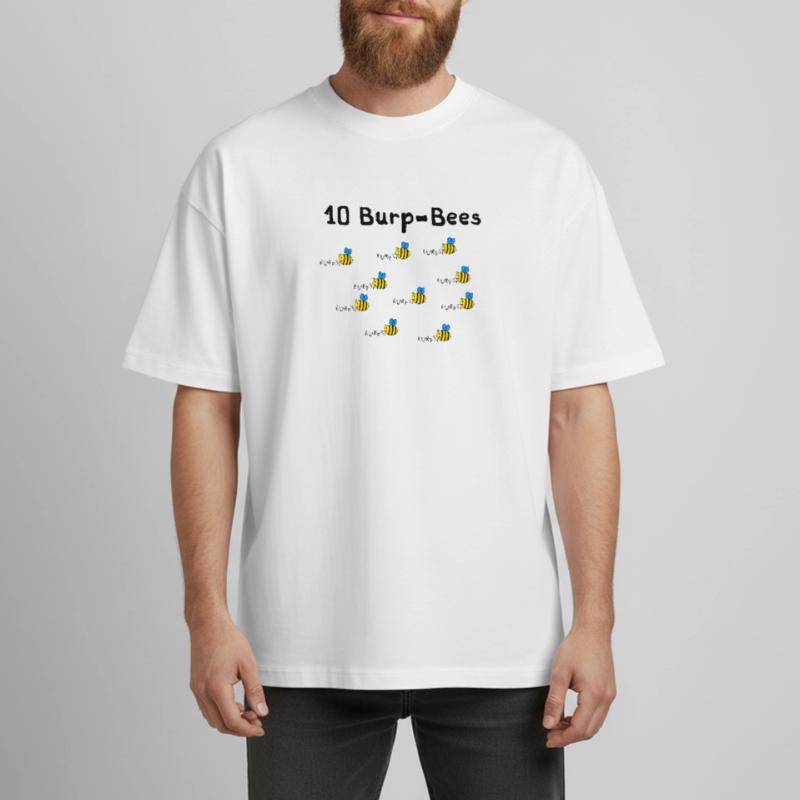10 Burpees - oder waren es 10 Burp Bees? Boxy Heavyweight Unisex Organic T-Shirt von Stanley/Stella