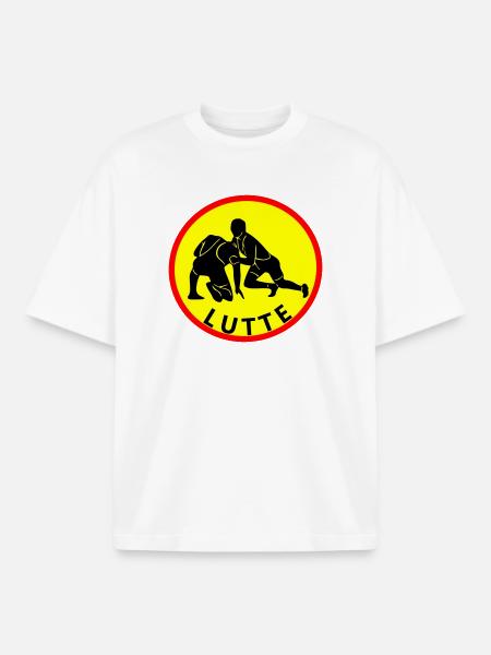 fight - Boxy Heavyweight Unisex Organic T-Shirt by Stanley/Stella - white