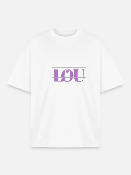 Lou - T-shirt unisexe boxy épais biologique Stanley/Stella - blanc