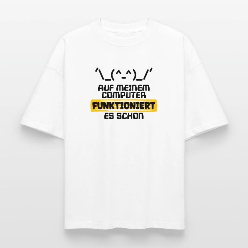 Developer Statement Code Scripting Programmer Heavyweight Boxy Unisex T-Shirt by Stanley/Stella