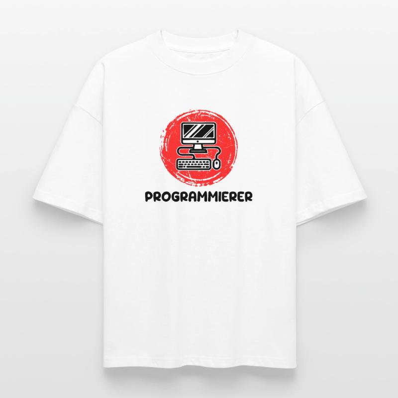 Developer Programmierer Coden Computer Informatik Heavyweight Unisex Boxy T-Shirt von stanley/stella	