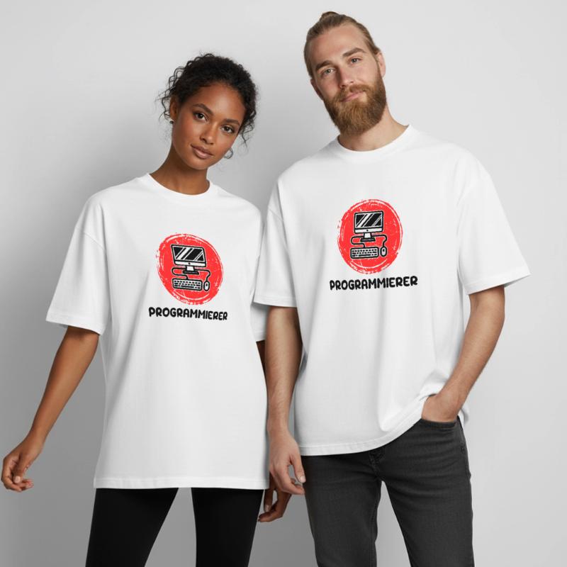 Developer Programmierer Coden Computer Informatik Heavyweight Unisex Boxy T-Shirt von stanley/stella	
