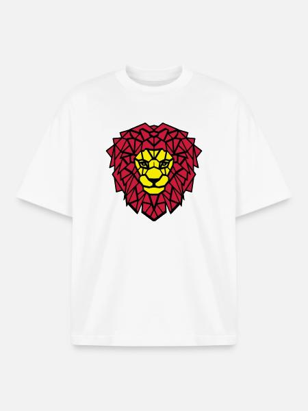 Loewe big cat - Boxy Heavyweight Unisex Organic T-Shirt by Stanley/Stella - white