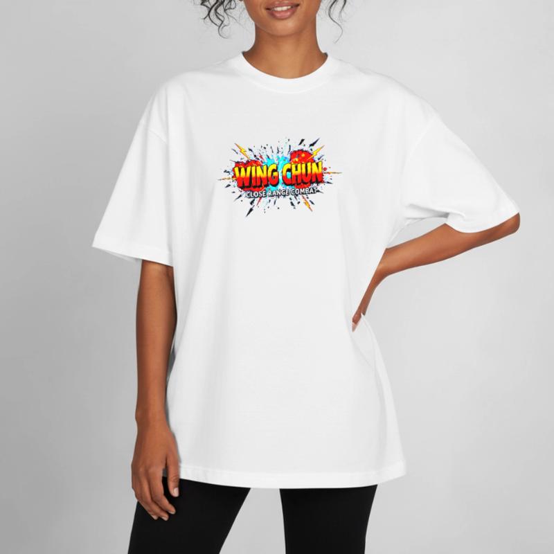 Wing Chun shirt explosion Boxy Heavyweight Unisex Organic T-Shirt by Stanley/Stella