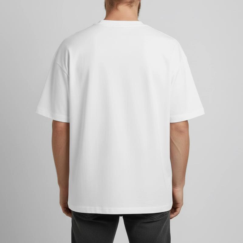 Conception de pinte de réacteur de bière mousseuse T-shirt unisexe boxy épais biologique Stanley/Stella