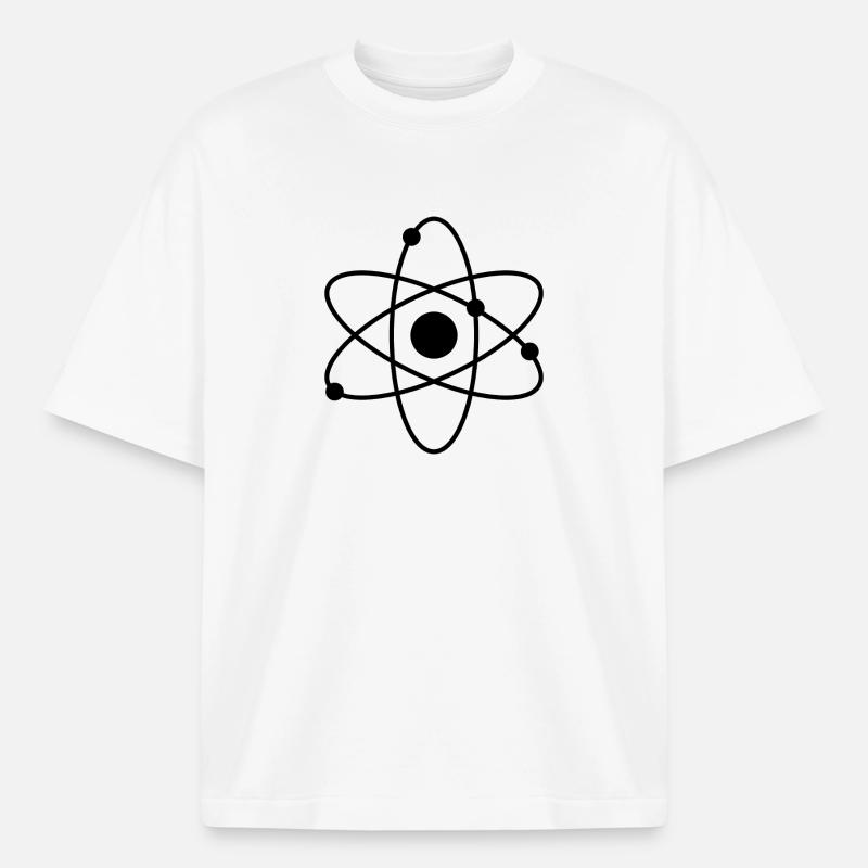 Atom - Heavyweight Boxy Unisex T-Shirt by Stanley/Stella - white