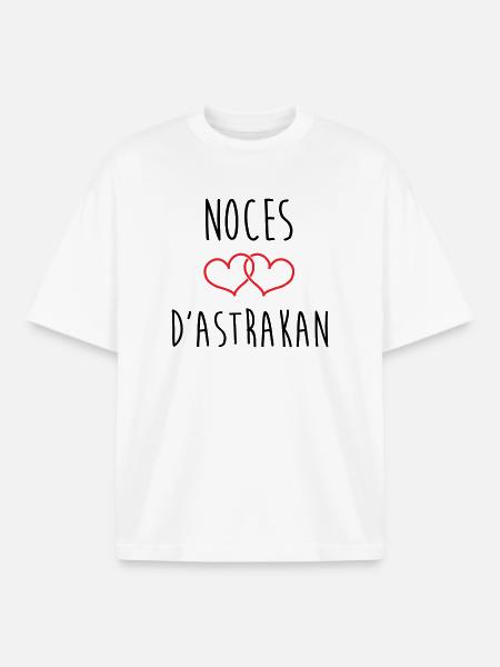 Wedding Anniversary - Astrakhan Wedding (64 years) - Boxy Heavyweight Unisex Organic T-Shirt by Stanley/Stella - white
