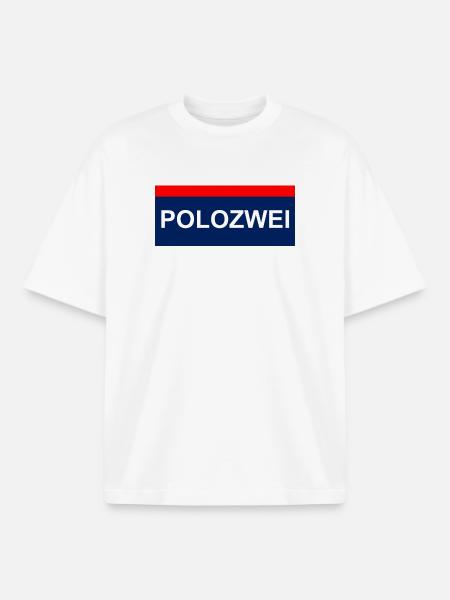 PoloZwei auto wagen Oldtimer oida - Boxy Heavyweight Unisex Organic T-Shirt von Stanley/Stella - Weiß