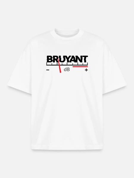 Bruyant - T-shirt unisexe boxy épais biologique Stanley/Stella - blanc