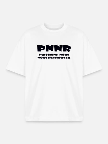 Design Graphique Abstrait - T-shirt unisexe boxy épais biologique Stanley/Stella - blanc