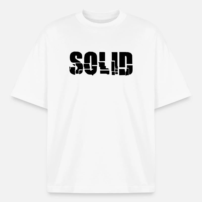 Solid - Heavyweight Boxy Unisex T-Shirt by Stanley/Stella - white