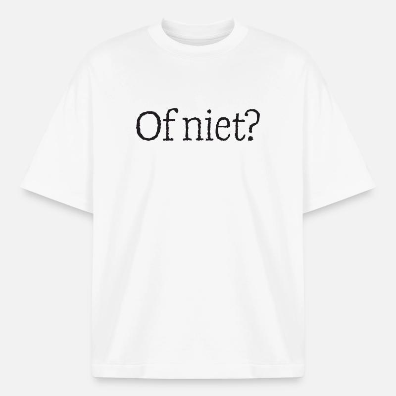 11 Oder doch nicht? - Heavyweight Unisex Boxy T-Shirt von stanley/stella	 - Weiß