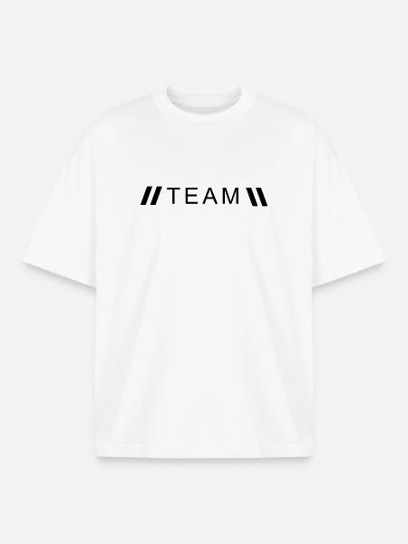 Style Team - Boxy Heavyweight Unisex Organic T-Shirt by Stanley/Stella - white