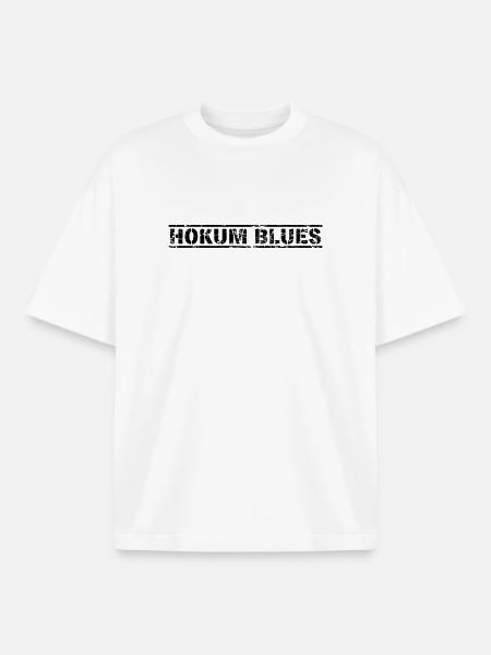 Hokum Blues - Boxy Heavyweight Unisex Organic T-Shirt von Stanley/Stella - Weiß