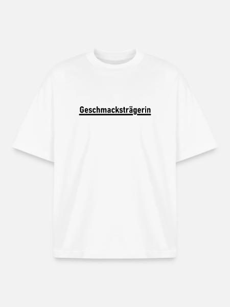 Geschmacksträgerin - Boxy Heavyweight Unisex Organic T-Shirt von Stanley/Stella - Weiß