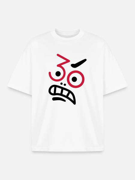 Ups, 30 years! - Boxy Heavyweight Unisex Organic T-Shirt by Stanley/Stella - white