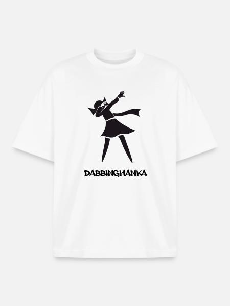 DABBING HANKA - Boxy Heavyweight Unisex Organic T-Shirt von Stanley/Stella - Weiß