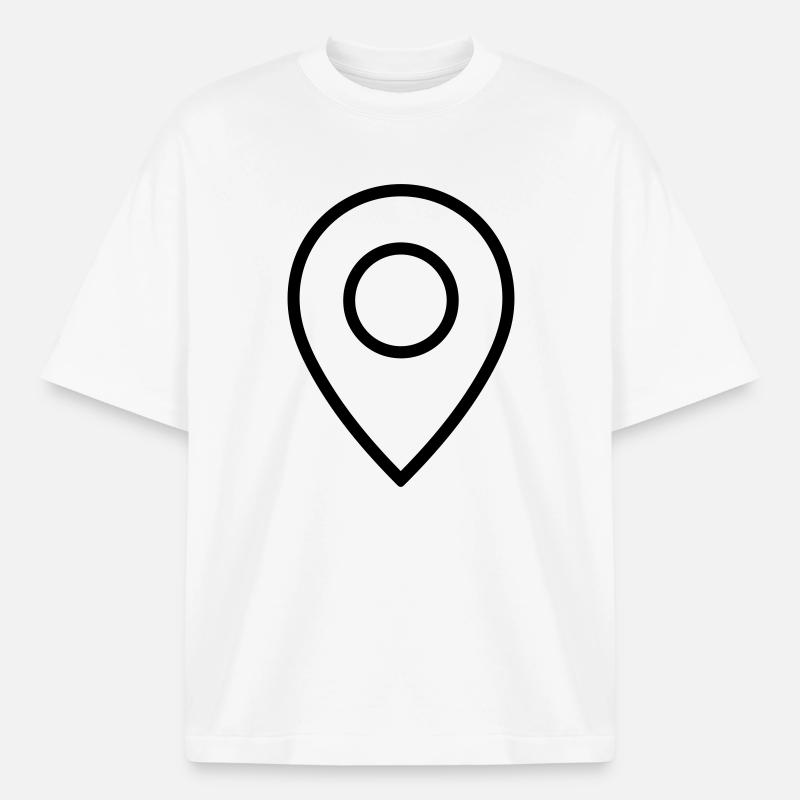 localization - Boxy Heavyweight Unisex Organic T-Shirt by Stanley/Stella - white