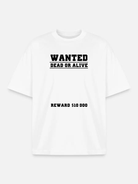 wanted selber gestalten - Boxy Heavyweight Unisex Organic T-Shirt von Stanley/Stella - Weiß