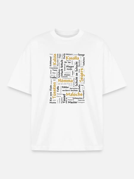 Ruhrpott - Boxy Heavyweight Unisex Organic T-Shirt von Stanley/Stella - Weiß