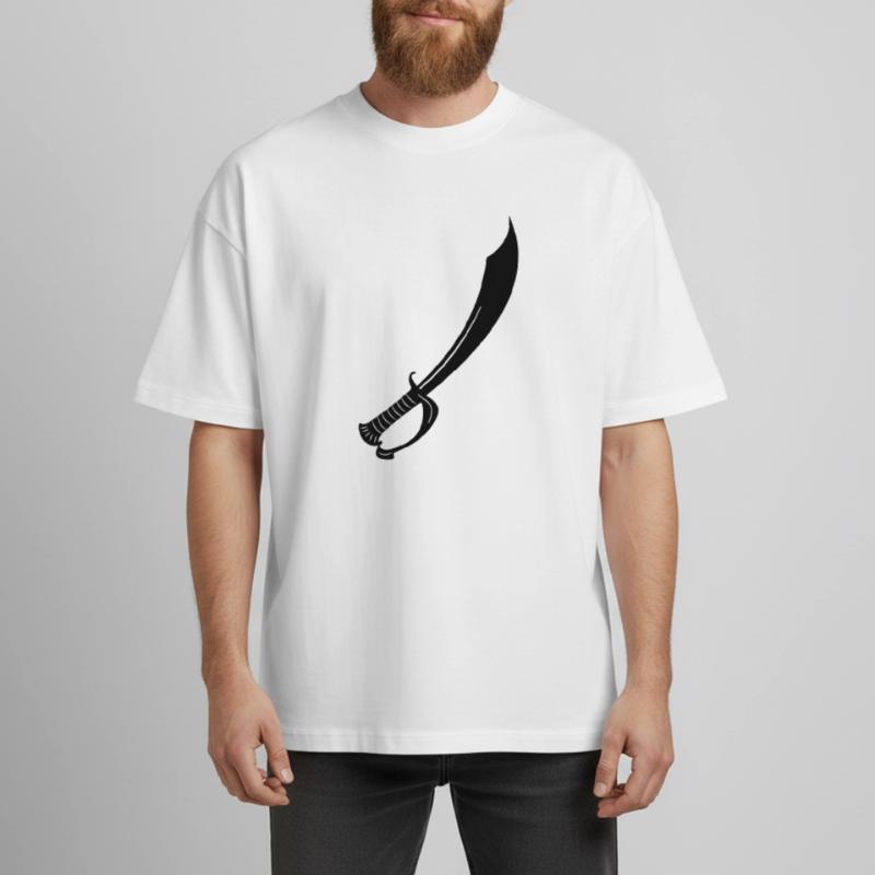 Épée T-shirt unisexe boxy épais biologique Stanley/Stella
