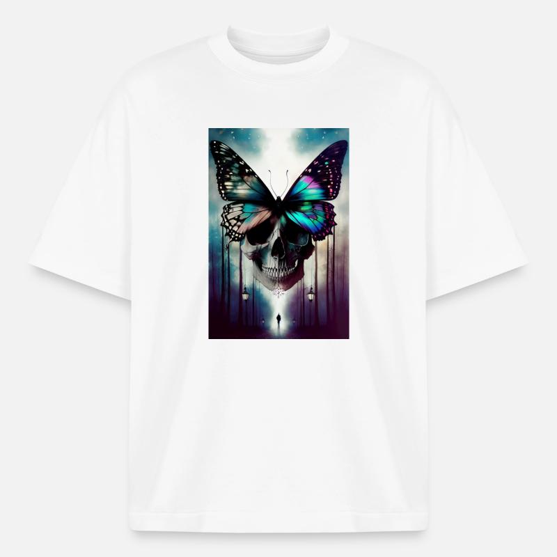 Thriller cover - Heavyweight Boxy Unisex T-Shirt by Stanley/Stella - white