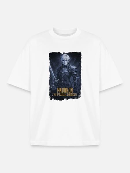 Knight of the Spellblade Chronicles - Boxy Heavyweight Unisex Organic T-Shirt by Stanley/Stella - white