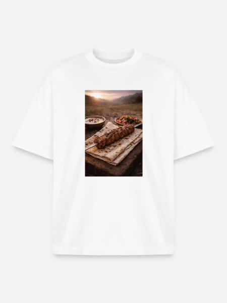 Spear - Boxy Heavyweight Unisex Organic T-Shirt by Stanley/Stella - white