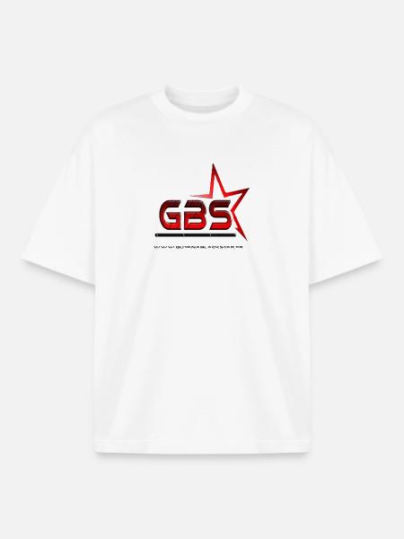 GBS - T-shirt unisexe boxy épais biologique Stanley/Stella - blanc