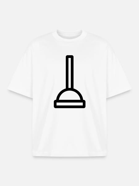 ventouse - T-shirt unisexe boxy épais biologique Stanley/Stella - blanc