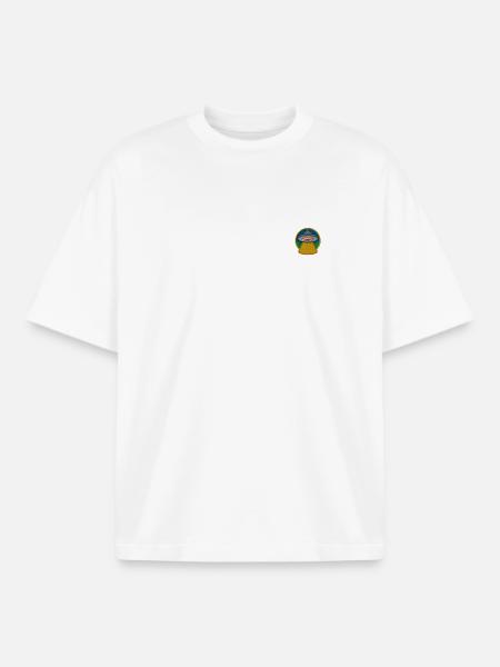 OVNI - T-shirt unisexe boxy épais biologique Stanley/Stella - blanc