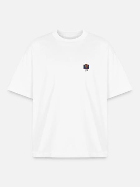 Basketball hoop - Boxy Heavyweight Unisex Organic T-Shirt by Stanley/Stella - white