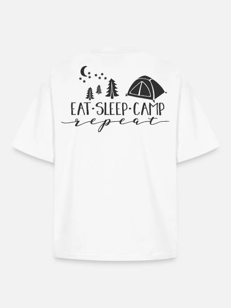 Design Nature Night Escape - Boxy Heavyweight Unisex Organic T-Shirt by Stanley/Stella - white