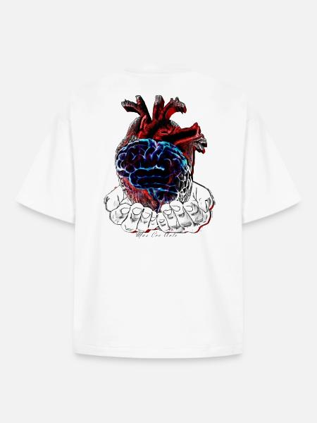 SUÈDE - T-shirt unisexe boxy épais biologique Stanley/Stella - blanc