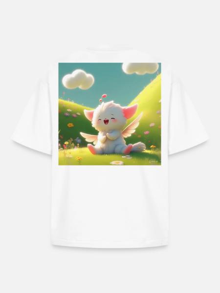 Design - Boxy Heavyweight Unisex Organic T-Shirt by Stanley/Stella - white