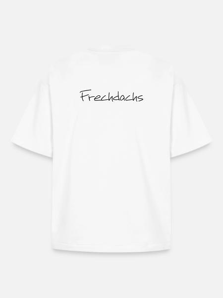 Frechdachs Kind Kleinkind frech Geschenk - Boxy Heavyweight Unisex Organic T-Shirt von Stanley/Stella - Weiß