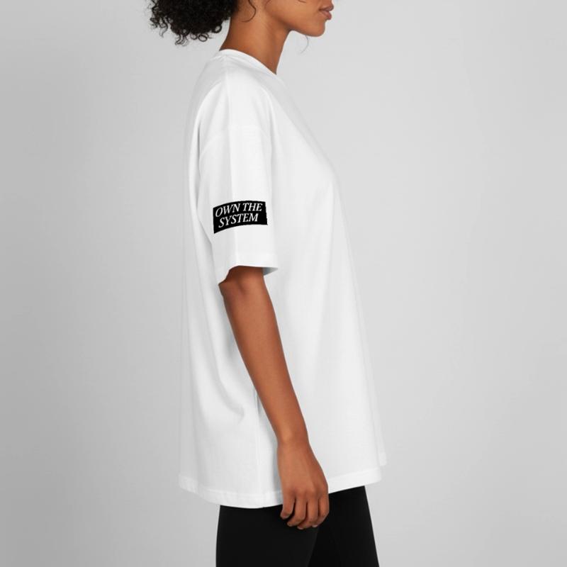 Posséder le système - Das eigene System T-shirt unisexe épais coupe boxy Stanley/Stella