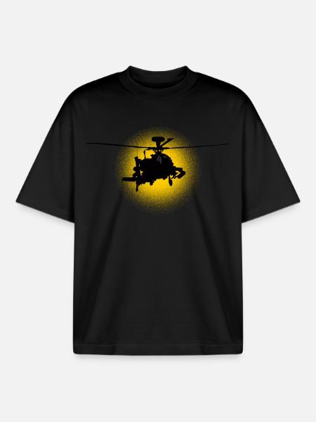 Apache - Boxy Heavyweight Unisex Organic T-Shirt by Stanley/Stella - black