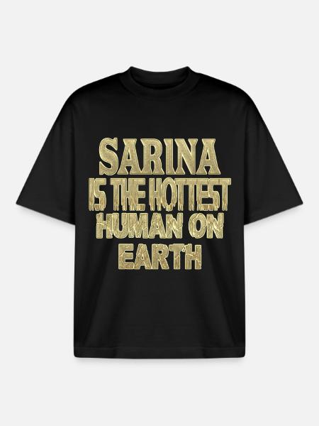 Sarina - T-shirt unisexe boxy épais biologique Stanley/Stella - noir