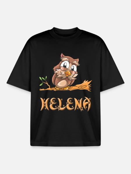 Hile Helena - T-shirt unisexe boxy épais biologique Stanley/Stella - noir