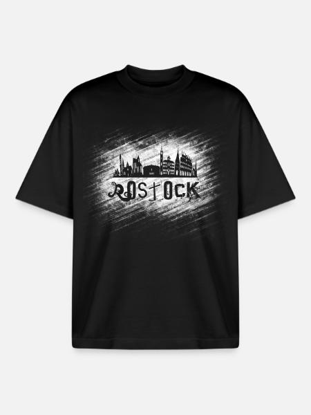 Rostock - Doomsday - Boxy Heavyweight Unisex Organic T-Shirt von Stanley/Stella - Schwarz