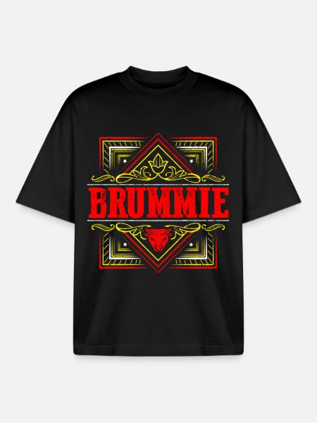 Birmingham - Brummie - 100% Brummie - Boxy Heavyweight Unisex Organic T-Shirt von Stanley/Stella - Schwarz
