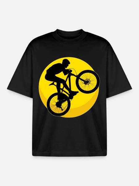| VTT Vtt - T-shirt unisexe boxy épais biologique Stanley/Stella - noir