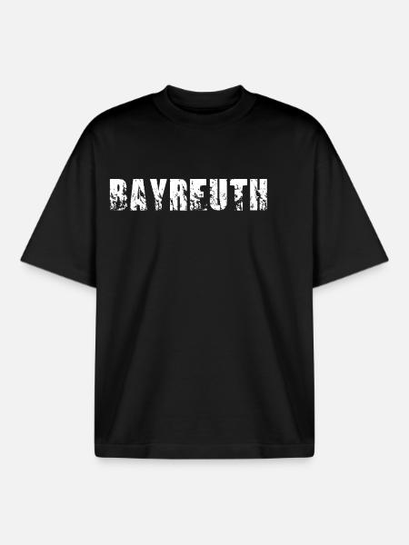 Bayreuth - Boxy Heavyweight Unisex Organic T-Shirt von Stanley/Stella - Schwarz