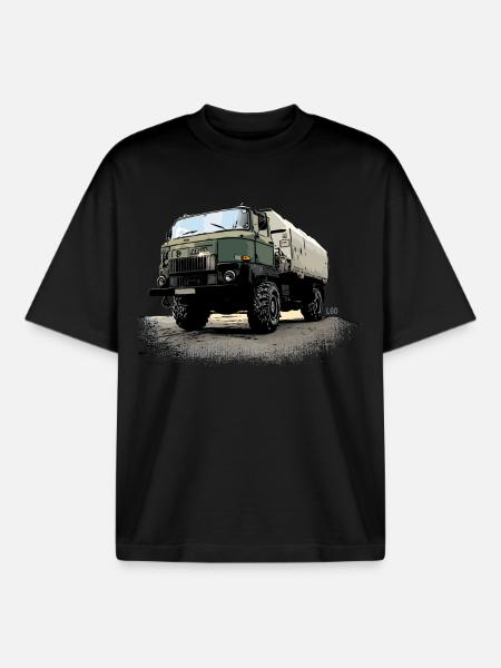 CGPI | L60 | RDA | CAMION - T-shirt unisexe boxy épais biologique Stanley/Stella - noir