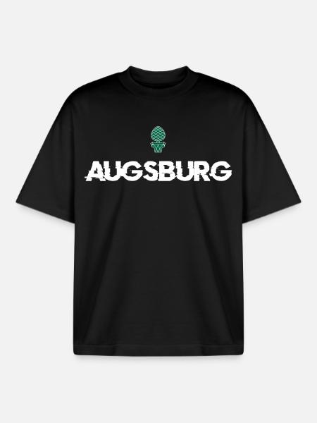 Augsburg Augsburger - Boxy Heavyweight Unisex Organic T-Shirt by Stanley/Stella - black