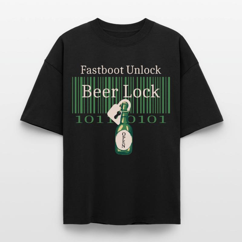 Hacker Beer Castle Heavyweight Boxy Unisex T-Shirt by Stanley/Stella