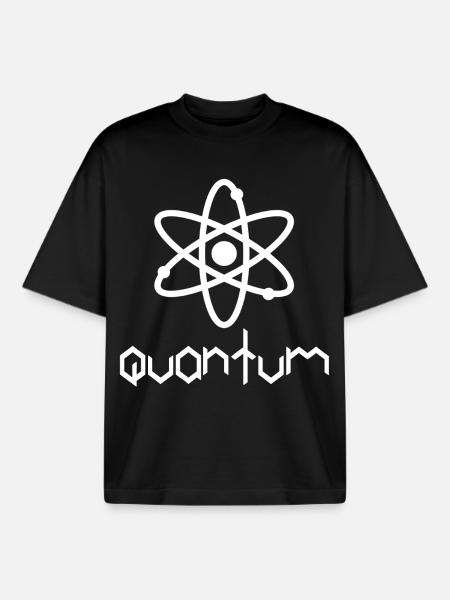 Quantité - T-shirt unisexe boxy épais biologique Stanley/Stella - noir