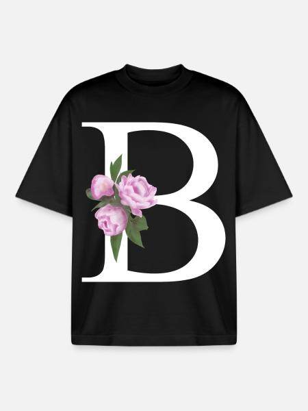 B - Boxy Heavyweight Unisex Organic T-Shirt von Stanley/Stella - Schwarz