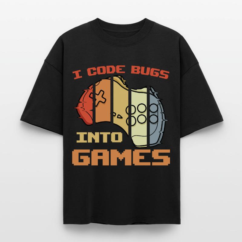 Game programmer joke Boxy Heavyweight Unisex Organic T-Shirt by Stanley/Stella
